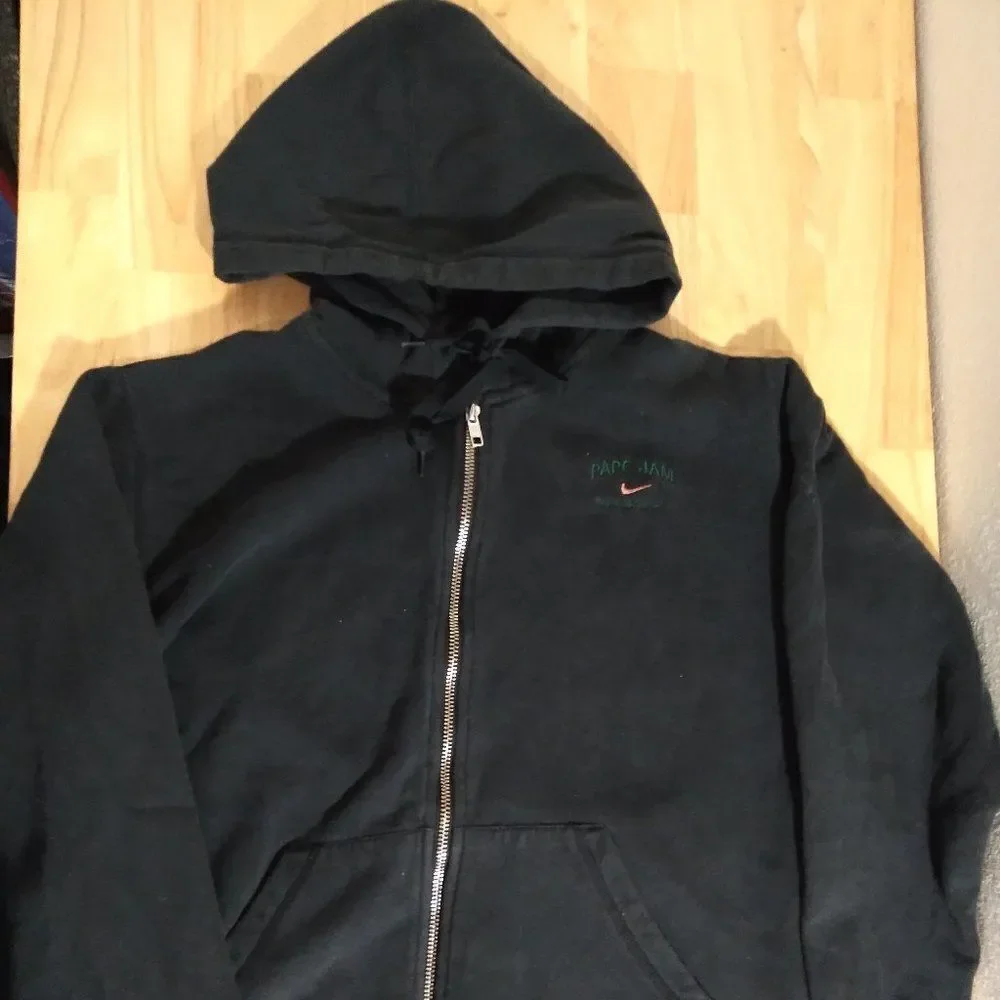 Vintage Nike Pape Jam Rose Garden 2003 Zipper Hoodie Sweatshirt